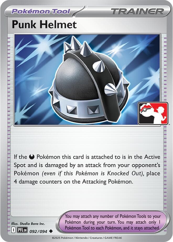 Punk Helmet — Prize Pack Series Cards 92 Pokémon card