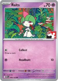 Ralts — Prize Pack Series Cards 58