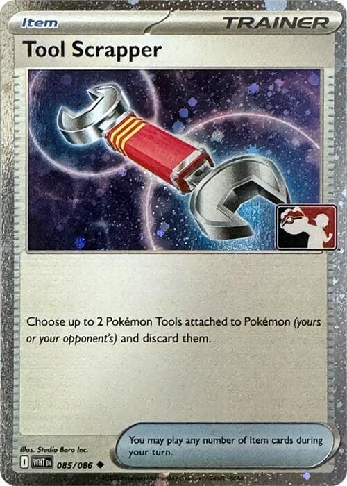 Tool Scrapper - 085/086 (Cosmos Holo) — Prize Pack Series Cards 85 Pokémon card