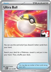 Ultra Ball — Prize Pack Series Cards 131