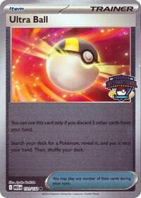 Ultra Ball - 131/132 (Europe International Championship) — League & Championship Cards 131 Pokémon card