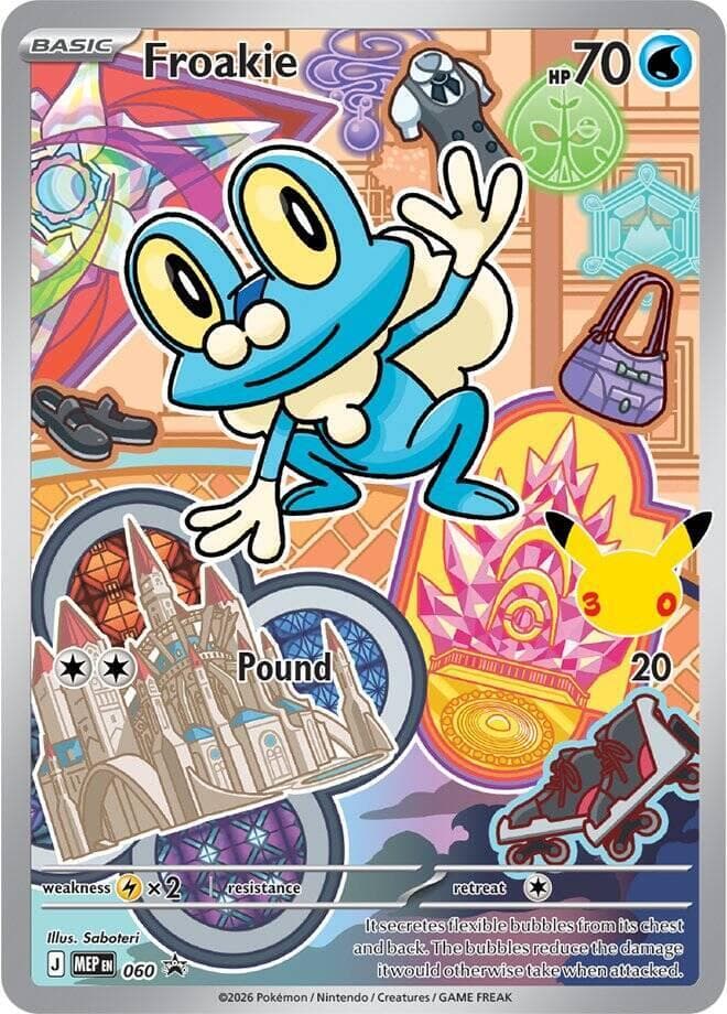 Froakie - 060 — Mega Evolution Promo 60 Pokémon card