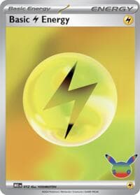 Basic Lightning Energy - 012 (30th Celebration) — Mega Evolution Energies 12