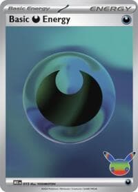Basic Darkness Energy - 015 (30th Celebration) — Mega Evolution Energies 15