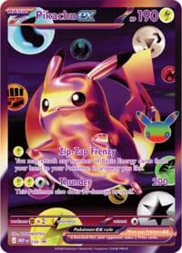 Pikachu ex - 109 (30th Celebration) — Mega Evolution Promo 109