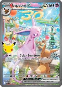 Espeon ex - 108 (30th Celebration) — Mega Evolution Promo 108