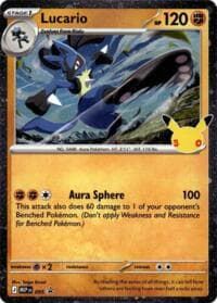 Lucario - 095 (30th Celebration) — Mega Evolution Promo 95