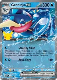 Greninja ex - 099 (30th Celebration) — Mega Evolution Promo 99