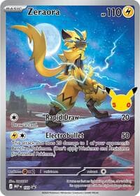 Zeraora - 103 (30th Celebration) — Mega Evolution Promo 103 Pokémon card