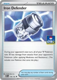 Iron Defender - 118/132 (GYM) — Southeast Asia Exclusives 118