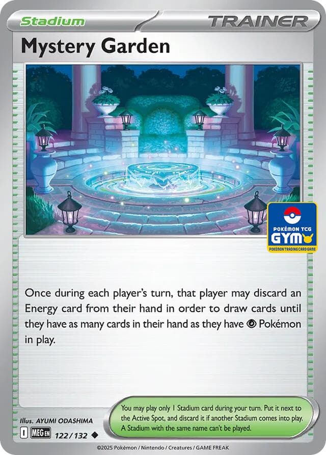 Mystery Garden - 122/132 (GYM) — Southeast Asia Exclusives 122 Pokémon card