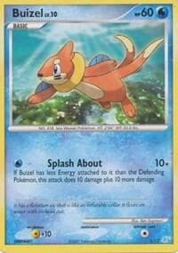 Buizel — DP Trainer Kit: Manaphy & Lucario 1 Pokémon card