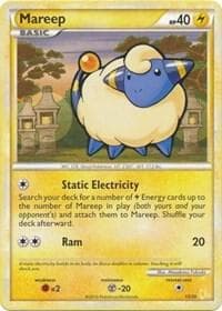 Mareep (#13) — HGSS Trainer Kit: Gyarados & Raichu 13 Pokémon card