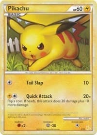 Pikachu (#2) — HGSS Trainer Kit: Gyarados & Raichu 2