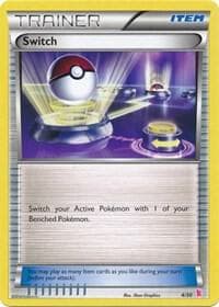 Switch (Sylveon) — XY Trainer Kit: Sylveon & Noivern 4 Pokémon card