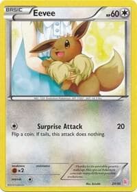 Eevee (21) — XY Trainer Kit: Sylveon & Noivern 21 Pokémon card
