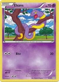 Ekans — XY Trainer Kit: Sylveon & Noivern 16 Pokémon card