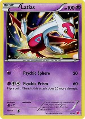 Latias (#30 Holo) — XY Trainer Kit: Latias & Latios 30 Pokémon card
