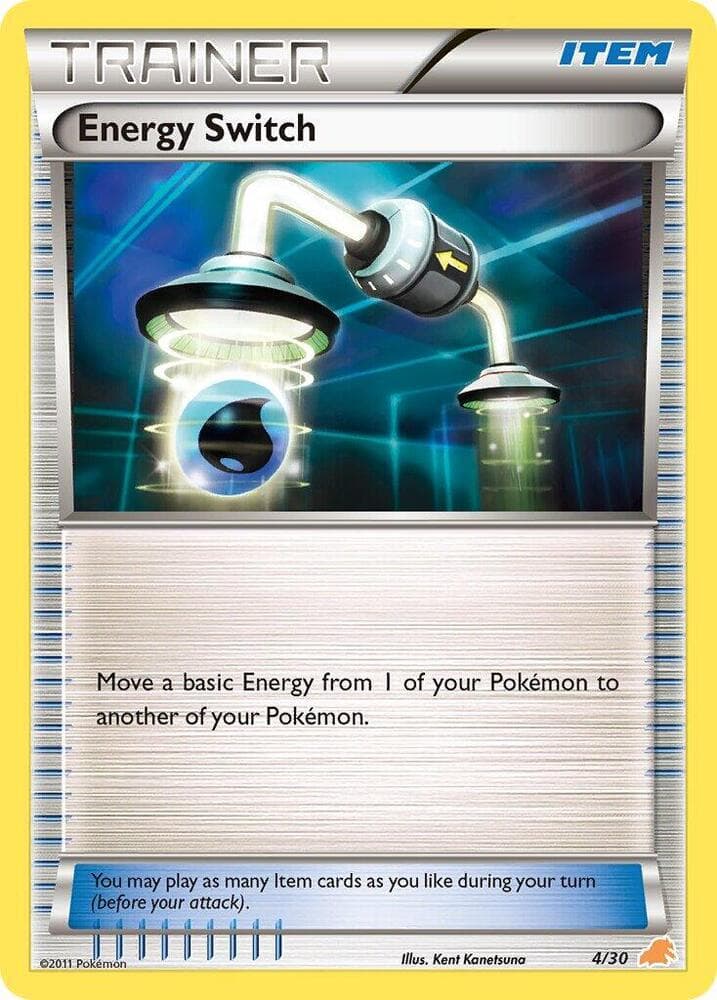 Energy Switch (Excadrill) — BW Trainer Kit: Excadrill & Zoroark 4 Pokémon card