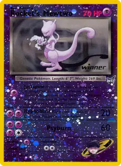 Rocket's Mewtwo — Best of Game 8 Pokémon card