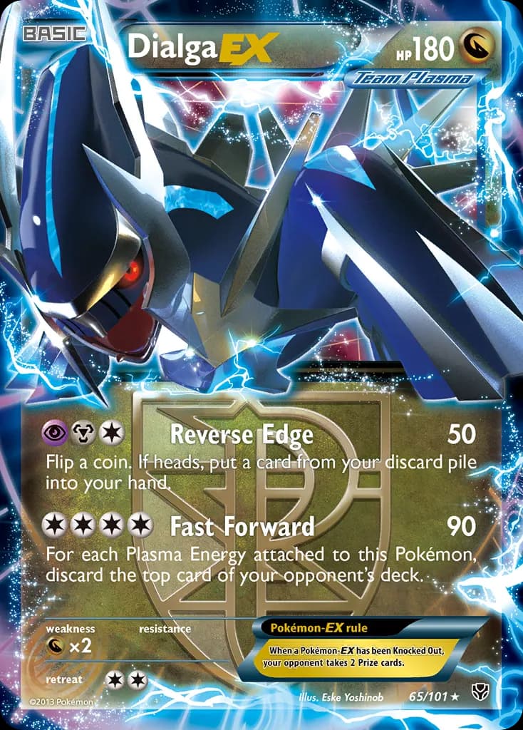 Dialga-EX — Plasma Blast 65 Pokémon card
