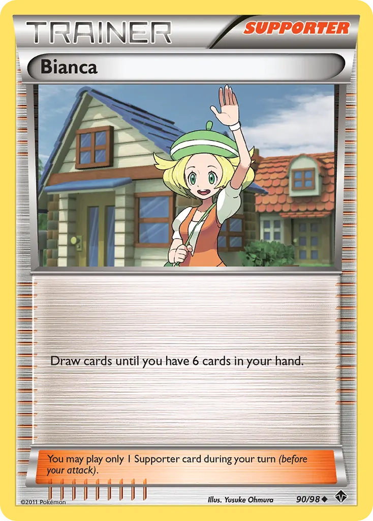 Bianca — Emerging Powers 90 Pokémon card