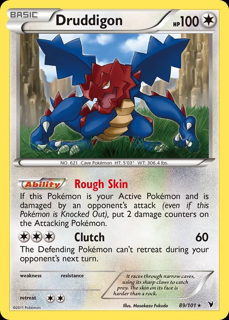 Druddigon — Noble Victories 89 Pokémon card