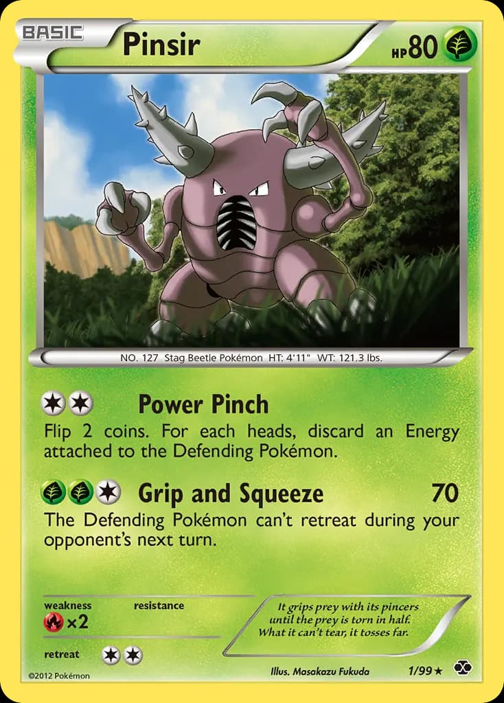 Pinsir — Next Destinies 1 Pokémon card