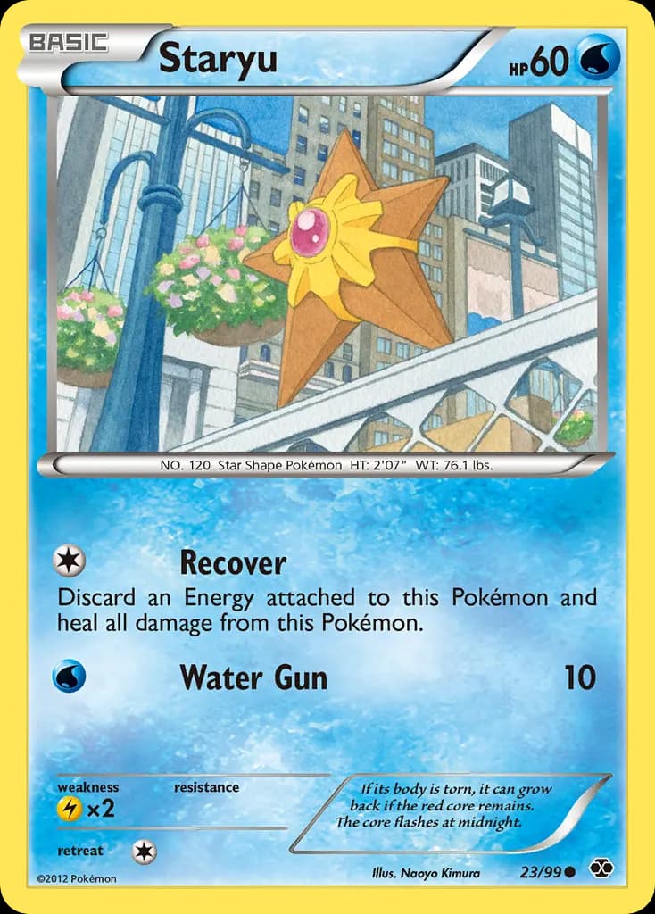Staryu — Next Destinies 23 Pokémon card