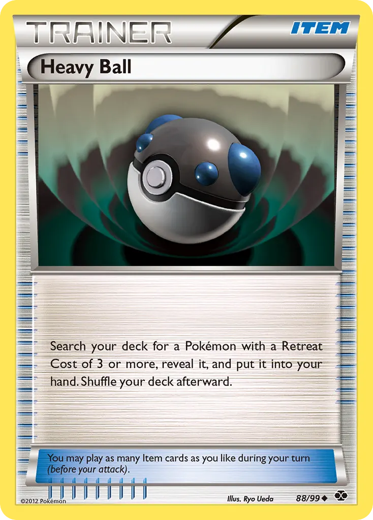 Heavy Ball — Next Destinies 88 Pokémon card