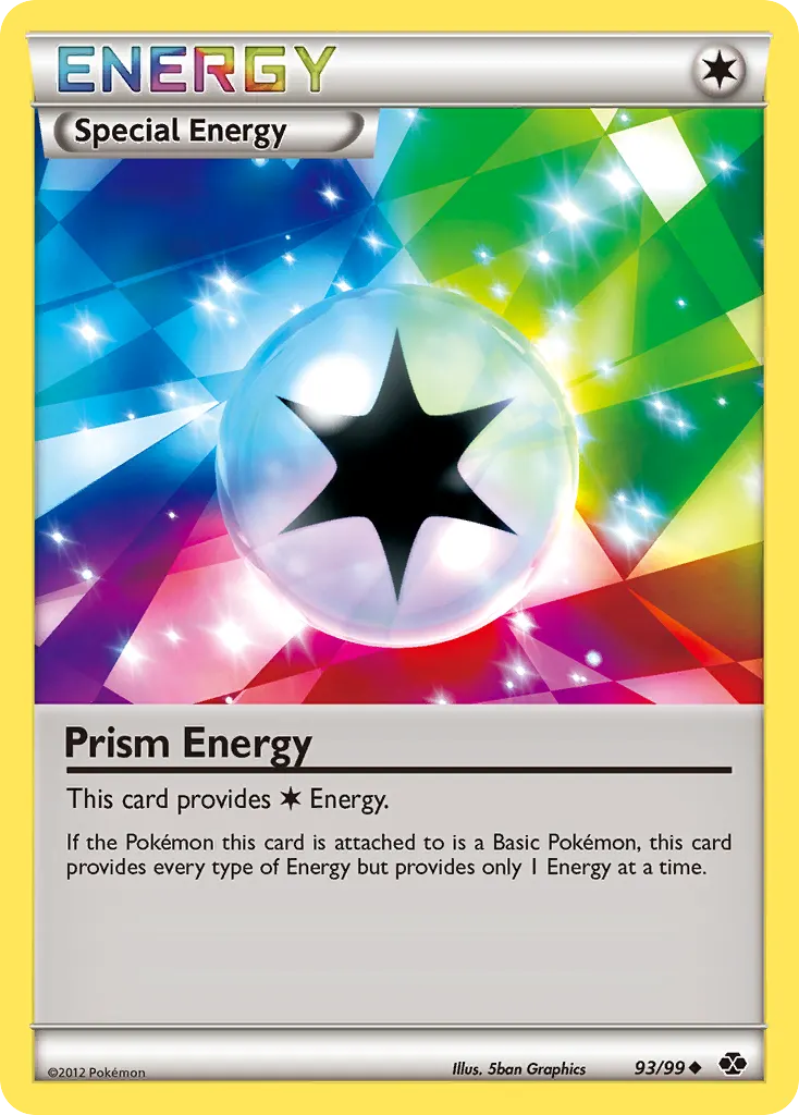 Prism Energy — Next Destinies 93 Pokémon card