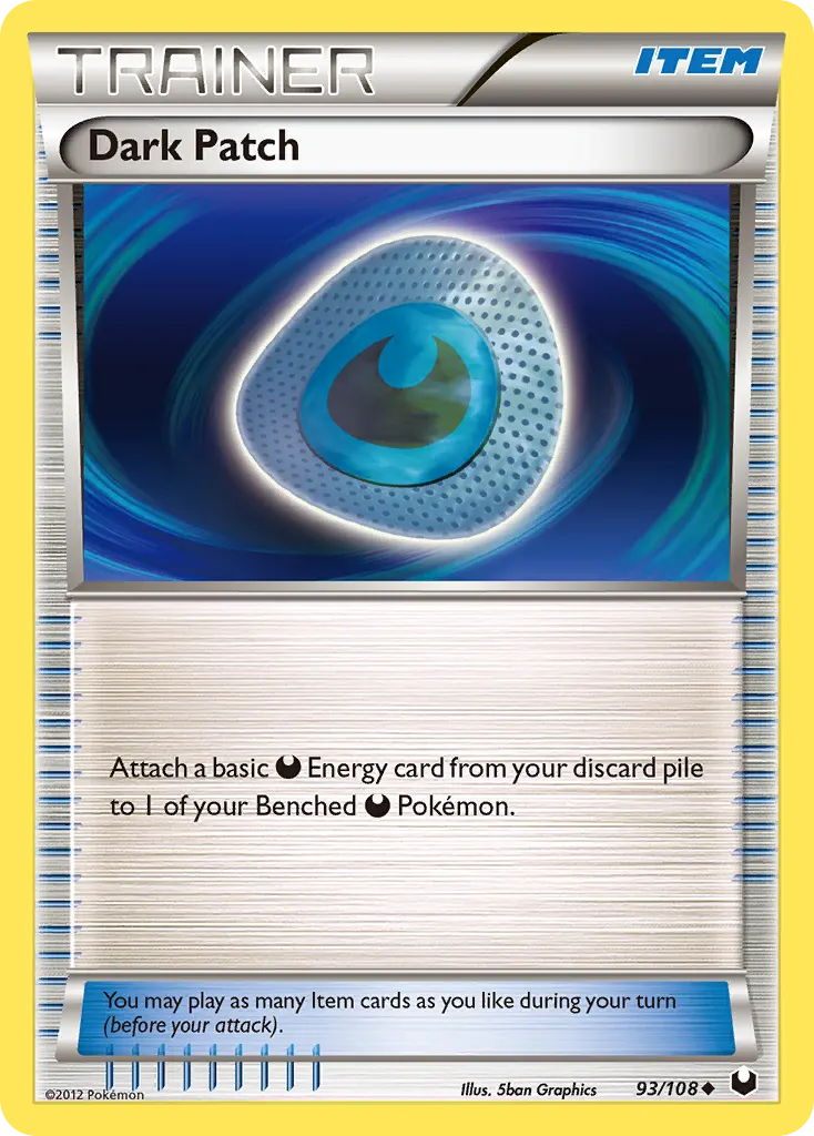 Dark Patch — Dark Explorers 93 Pokémon card