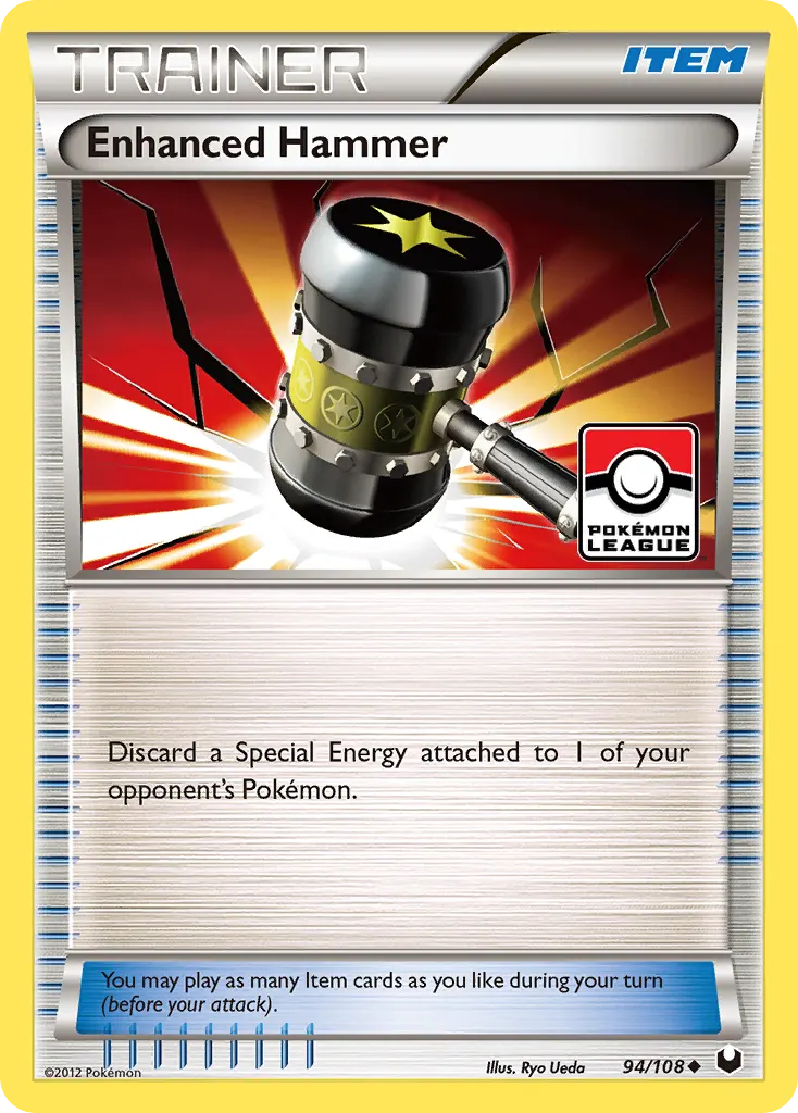 Enhanced Hammer — Dark Explorers 94 Pokémon card