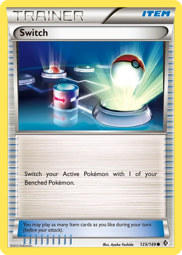 Switch — Boundaries Crossed 135 Pokémon card