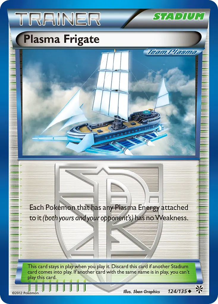 Plasma Frigate — Plasma Storm 124 Pokémon card