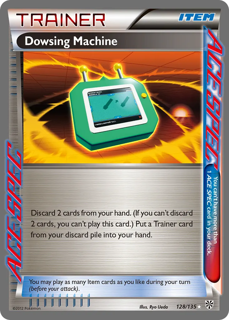 Dowsing Machine — Plasma Storm 128 Pokémon card