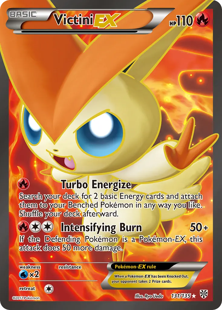 Victini-EX — Plasma Storm 131 Pokémon card