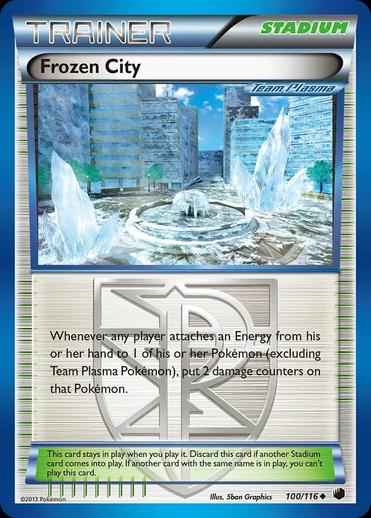 Frozen City — Plasma Freeze 100 Pokémon card