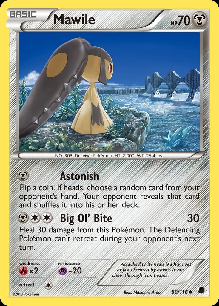 Mawile — Plasma Freeze 80 Pokémon card