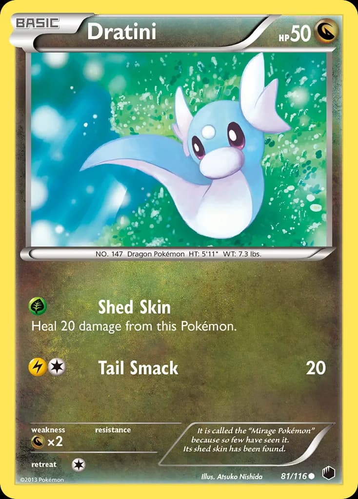 Dratini — Plasma Freeze 81 Pokémon card