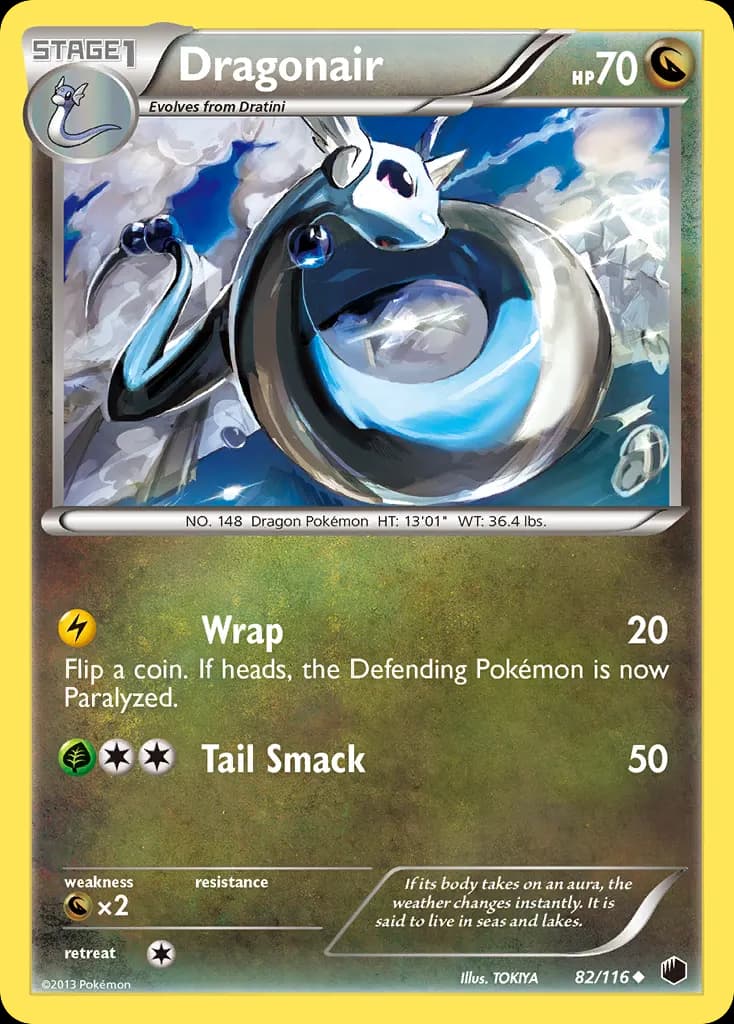 Dragonair — Plasma Freeze 82 Pokémon card