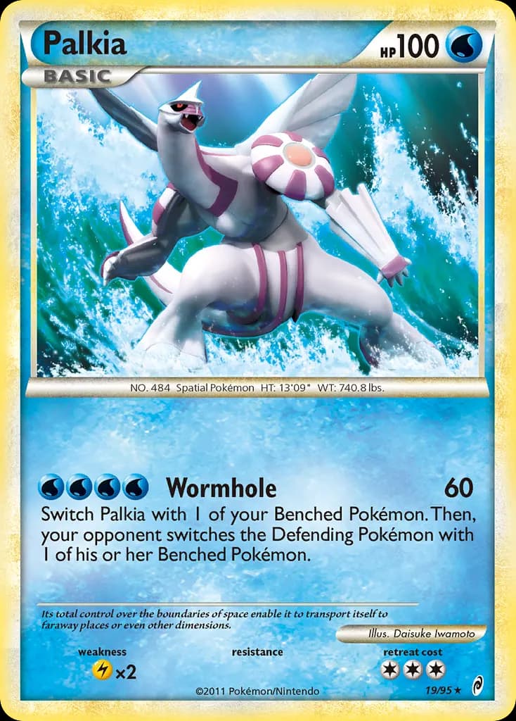 Palkia — Call of Legends 19 Pokémon card