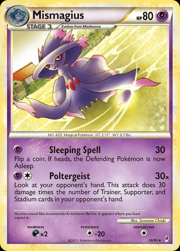 Magirêve — L'appel des Légendes 28 French Pokémon card