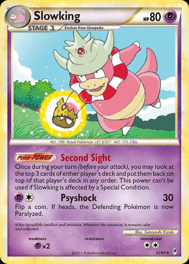 Slowking — Call of Legends 32 Pokémon card