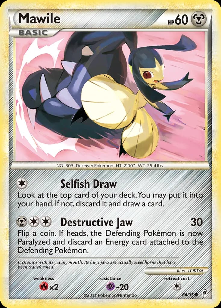 Mawile — Call of Legends 64 Pokémon card