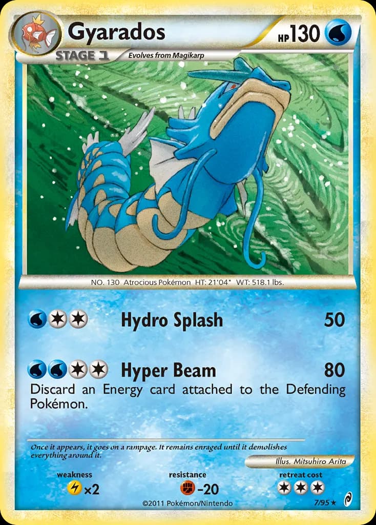 Gyarados — Call of Legends 7 Pokémon card