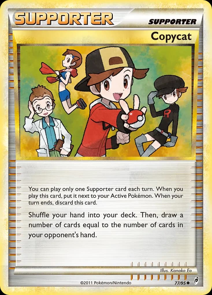 Copycat — Call of Legends 77 Pokémon card