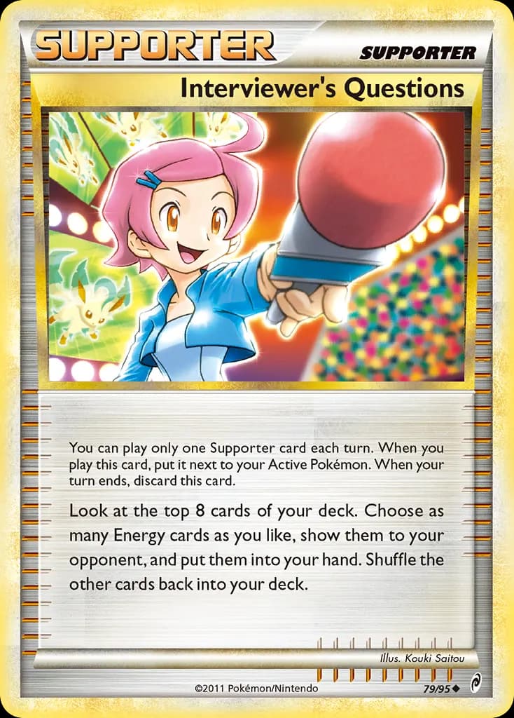 Interviewer's Questions — Call of Legends 79 Pokémon card