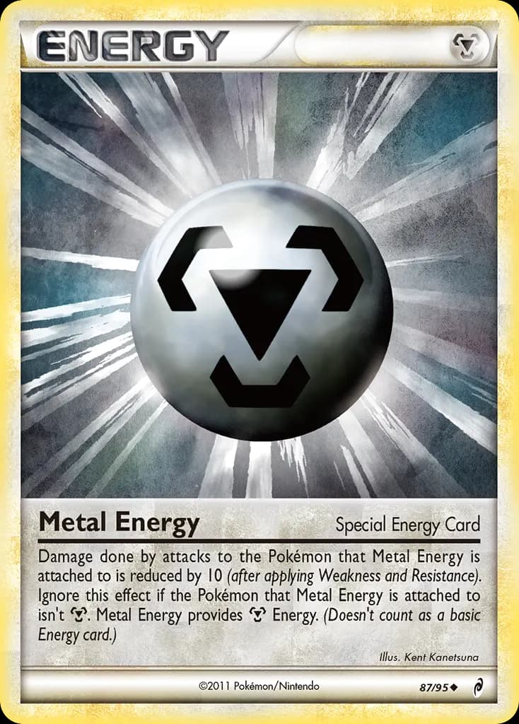 Metal Energy — Call of Legends 87 Pokémon card
