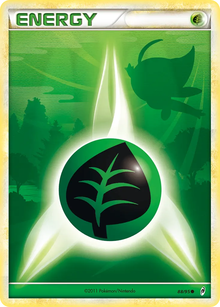 Pflanzenenergie — Ruf der Legenden 88 German Pokémon card